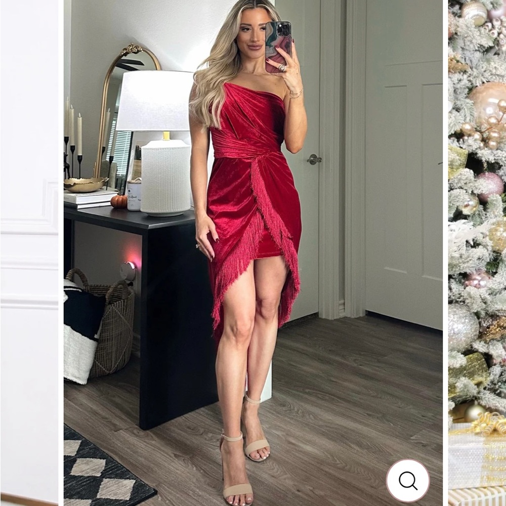 One Shoulder Mini Dress ♥️